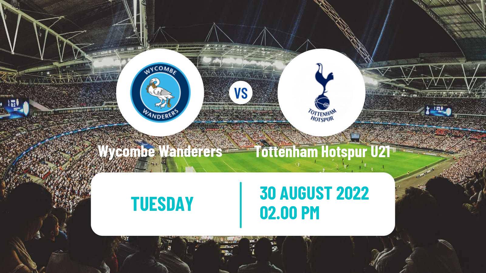 Soccer English EFL Trophy Wycombe Wanderers - Tottenham Hotspur U21