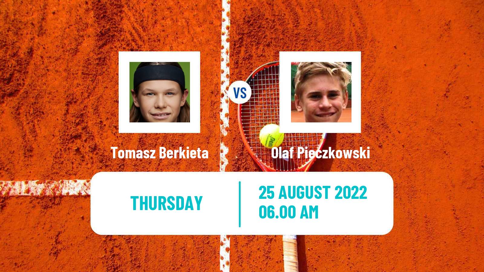 Tennis ITF Tournaments Tomasz Berkieta - Olaf Pieczkowski