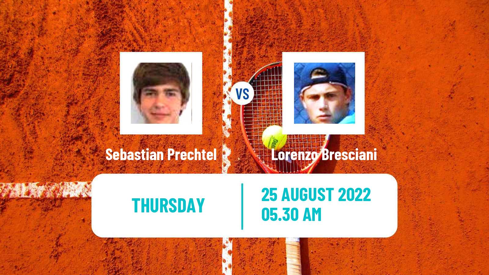 Tennis ITF Tournaments Sebastian Prechtel - Lorenzo Bresciani