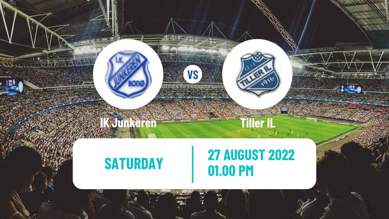 Soccer Norwegian Division 3 - Group 5 Junkeren - Tiller