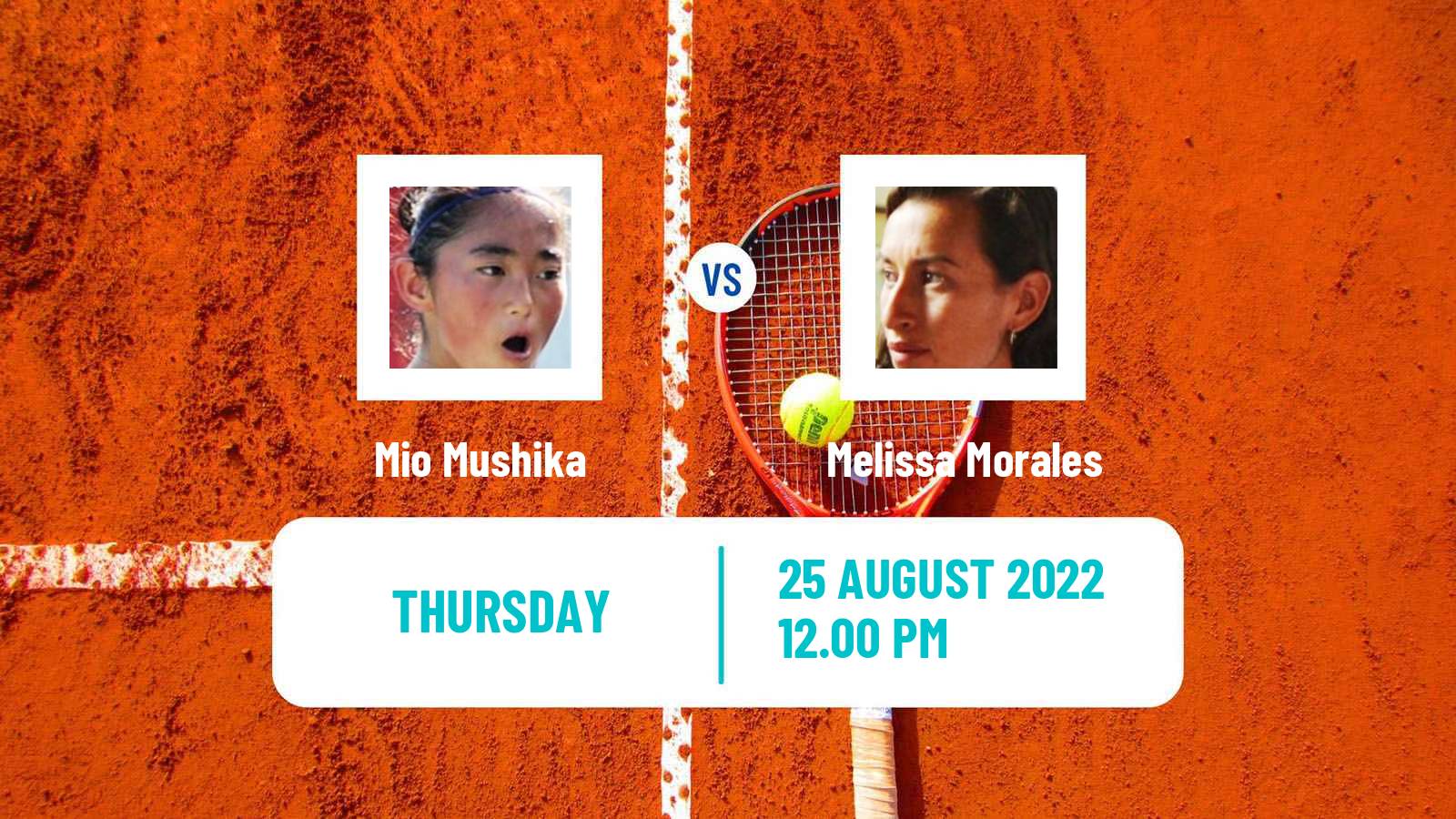 Tennis ITF Tournaments Mio Mushika - Melissa Morales