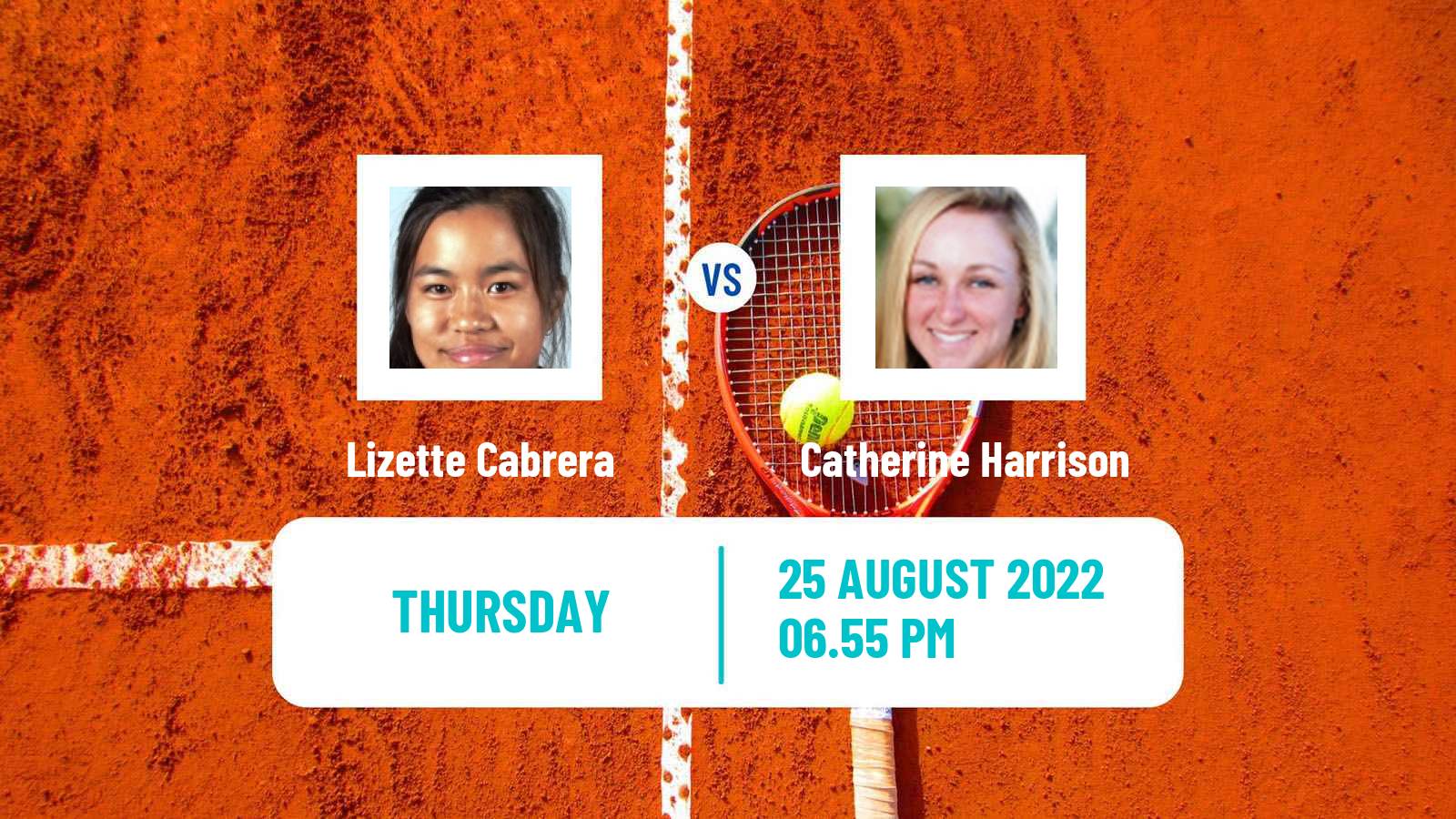 Tennis WTA US Open Lizette Cabrera - Catherine Harrison