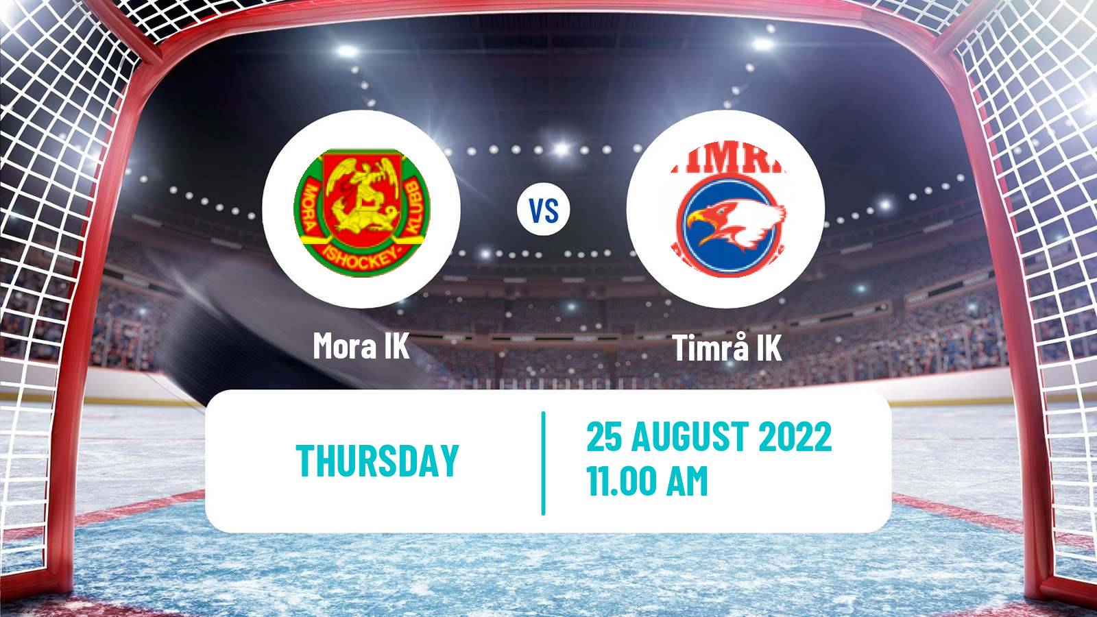 Hockey Club Friendly Ice Hockey Mora - Timrå