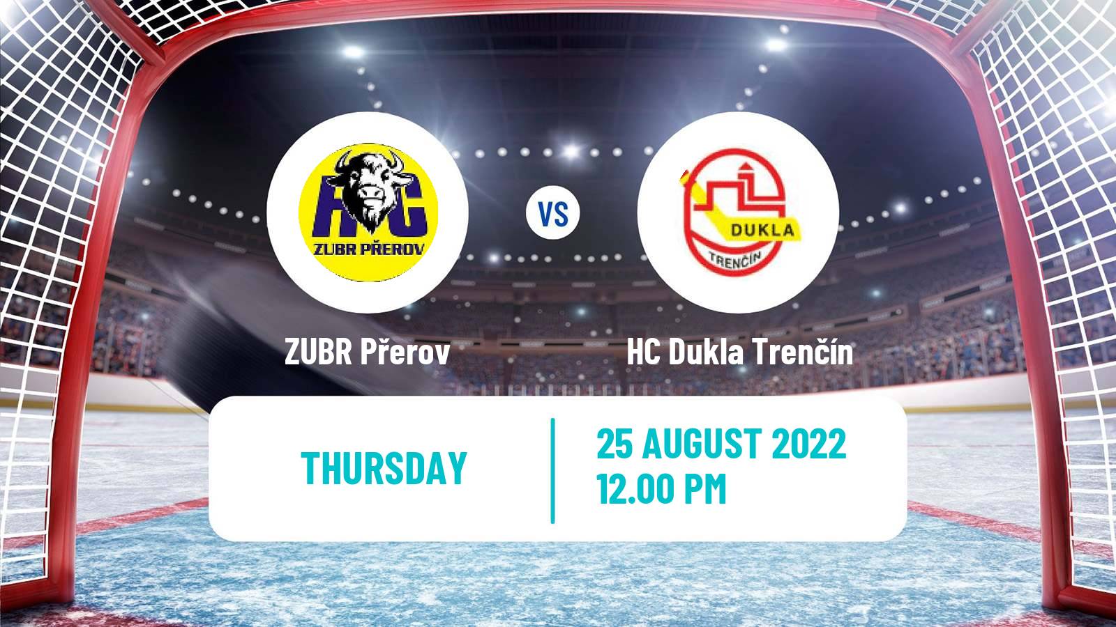 Hockey Club Friendly Ice Hockey ZUBR Přerov - HC Dukla Trenčín