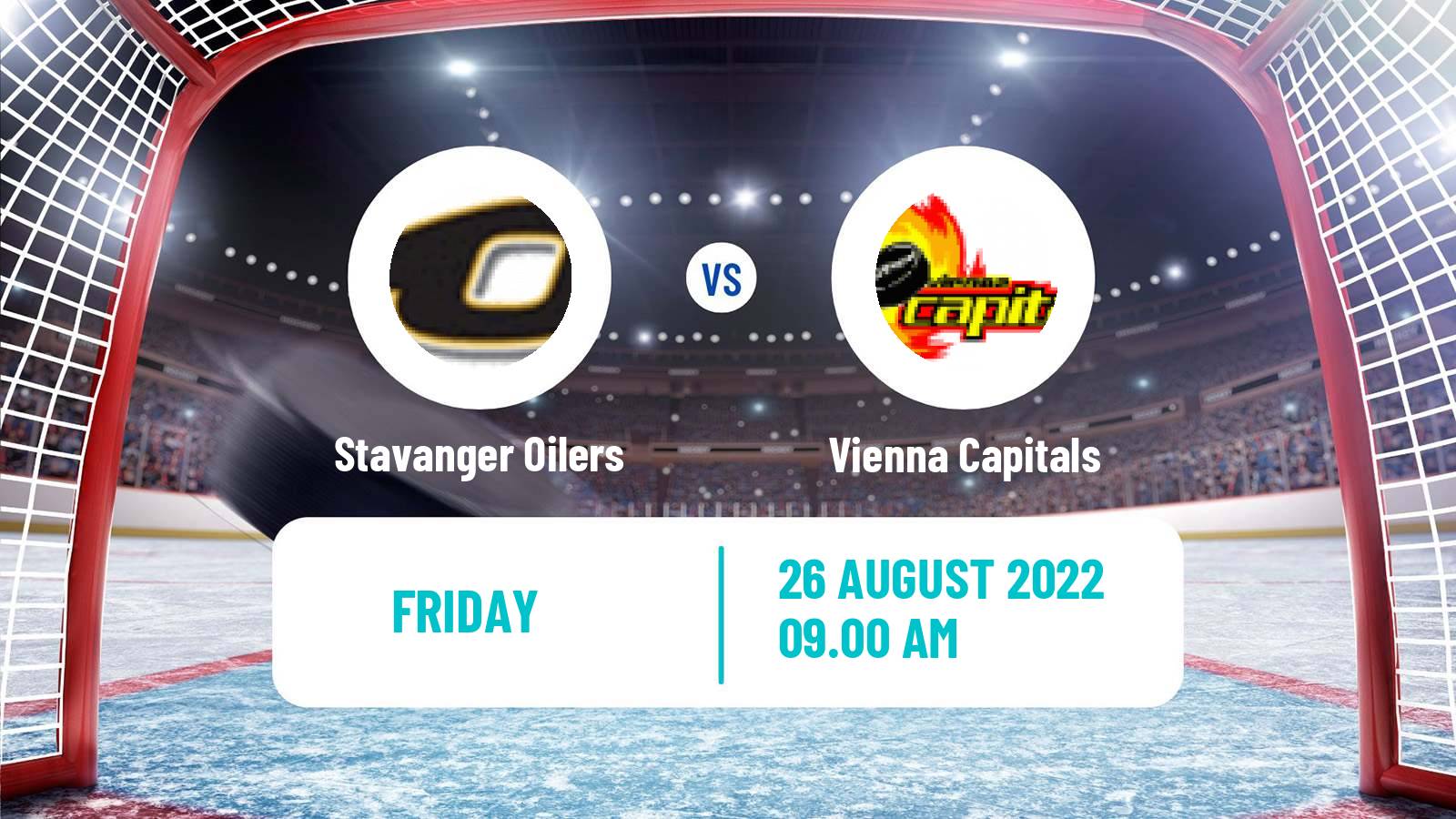 Hockey Club Friendly Ice Hockey Stavanger Oilers - Vienna Capitals