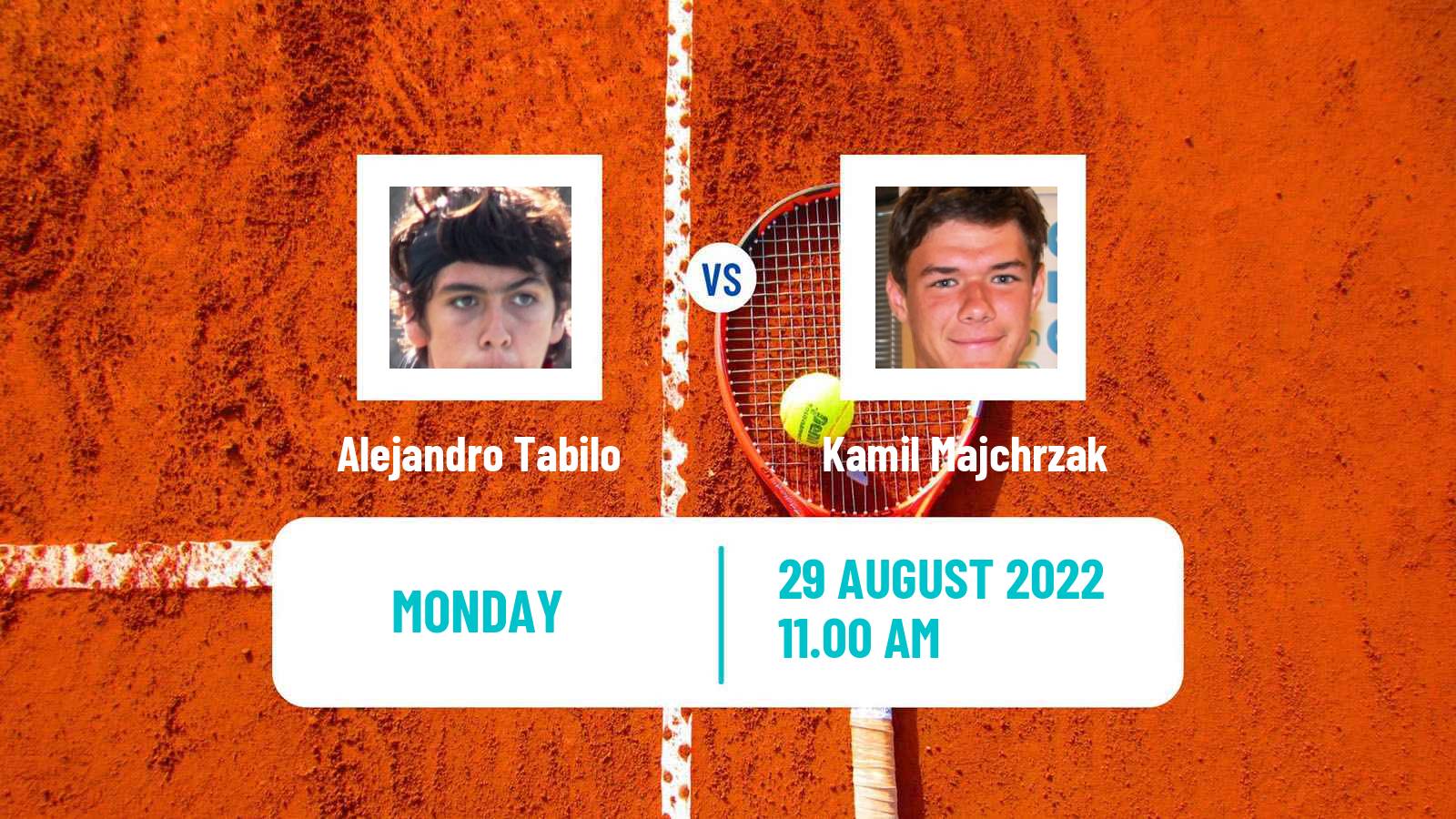 Tennis ATP US Open Alejandro Tabilo - Kamil Majchrzak