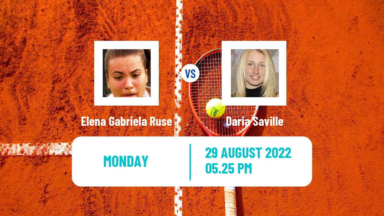 Tennis WTA US Open Elena Gabriela Ruse - Daria Saville