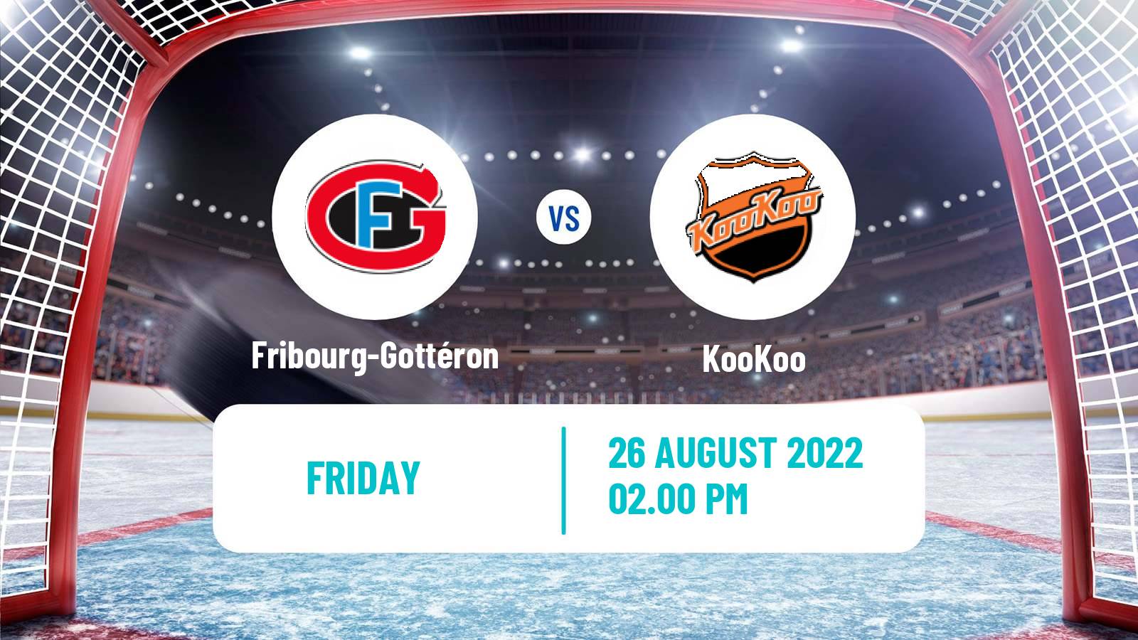 Hockey Club Friendly Ice Hockey Fribourg-Gottéron - KooKoo