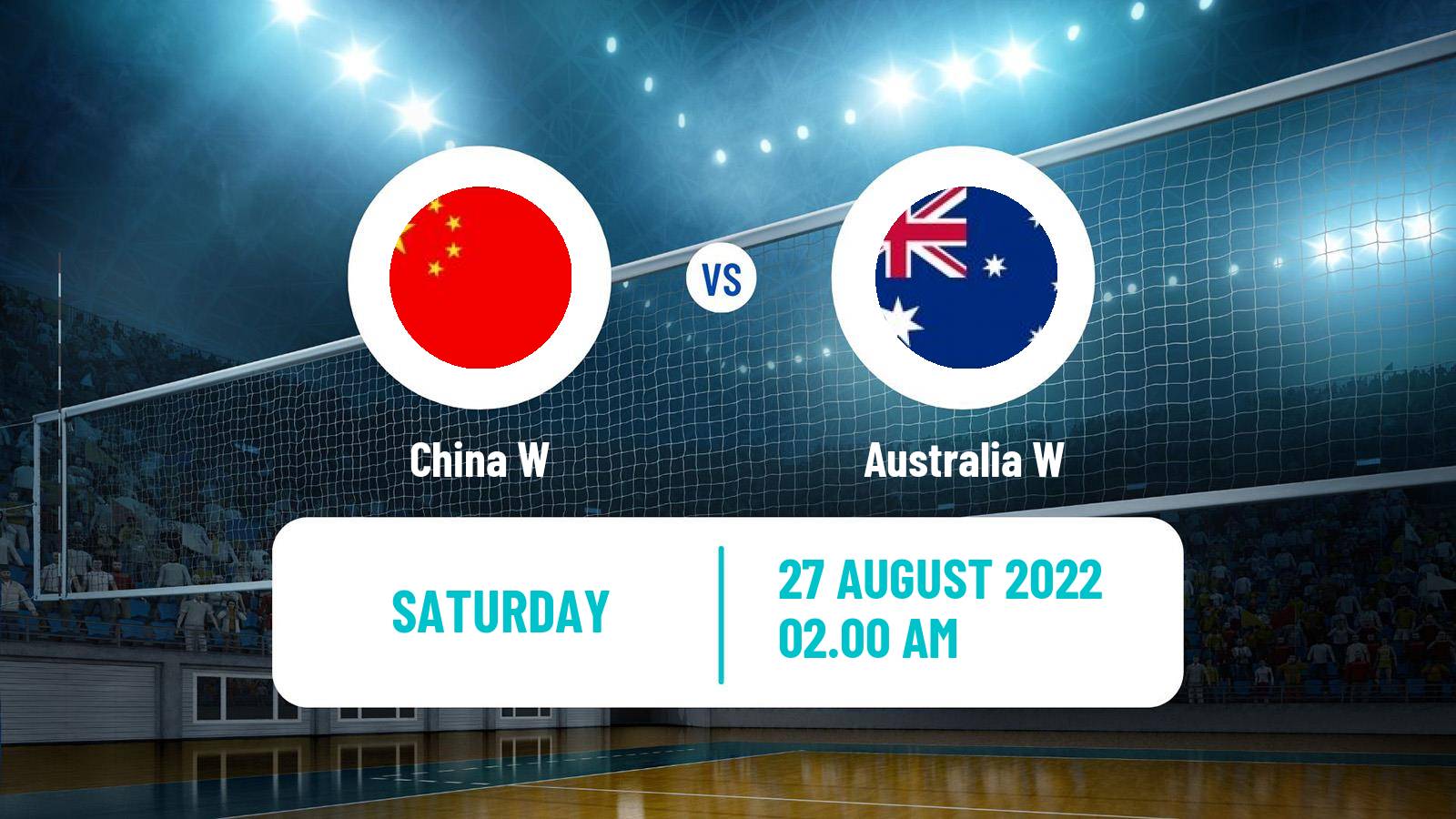 Volleyball Asian Cup Volleyball Women China W - Australia W