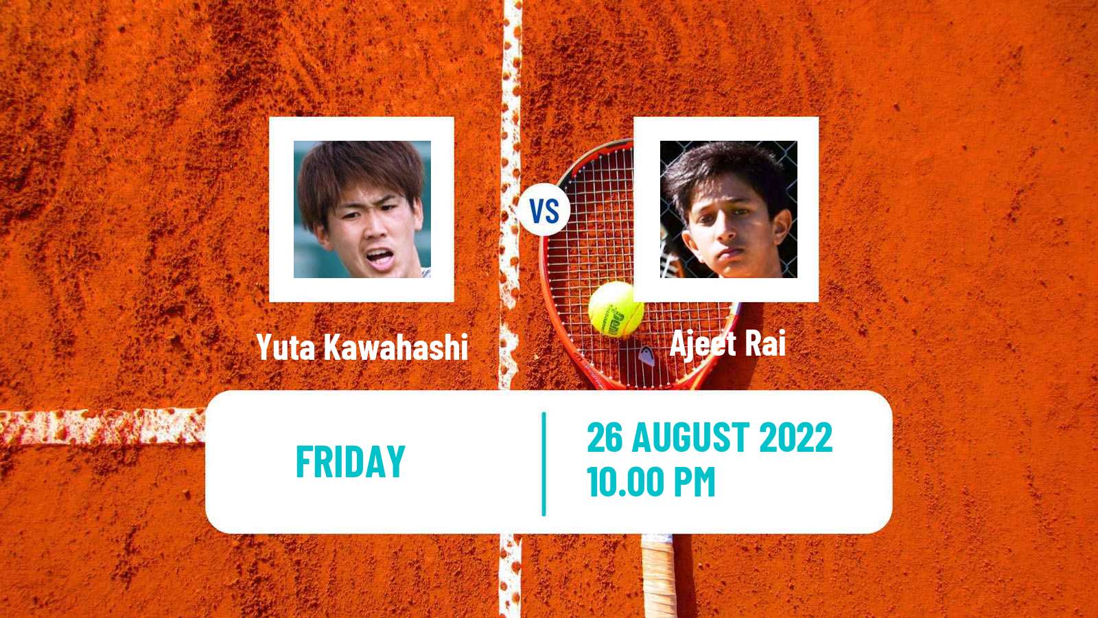 Tennis ITF Tournaments Yuta Kawahashi - Ajeet Rai