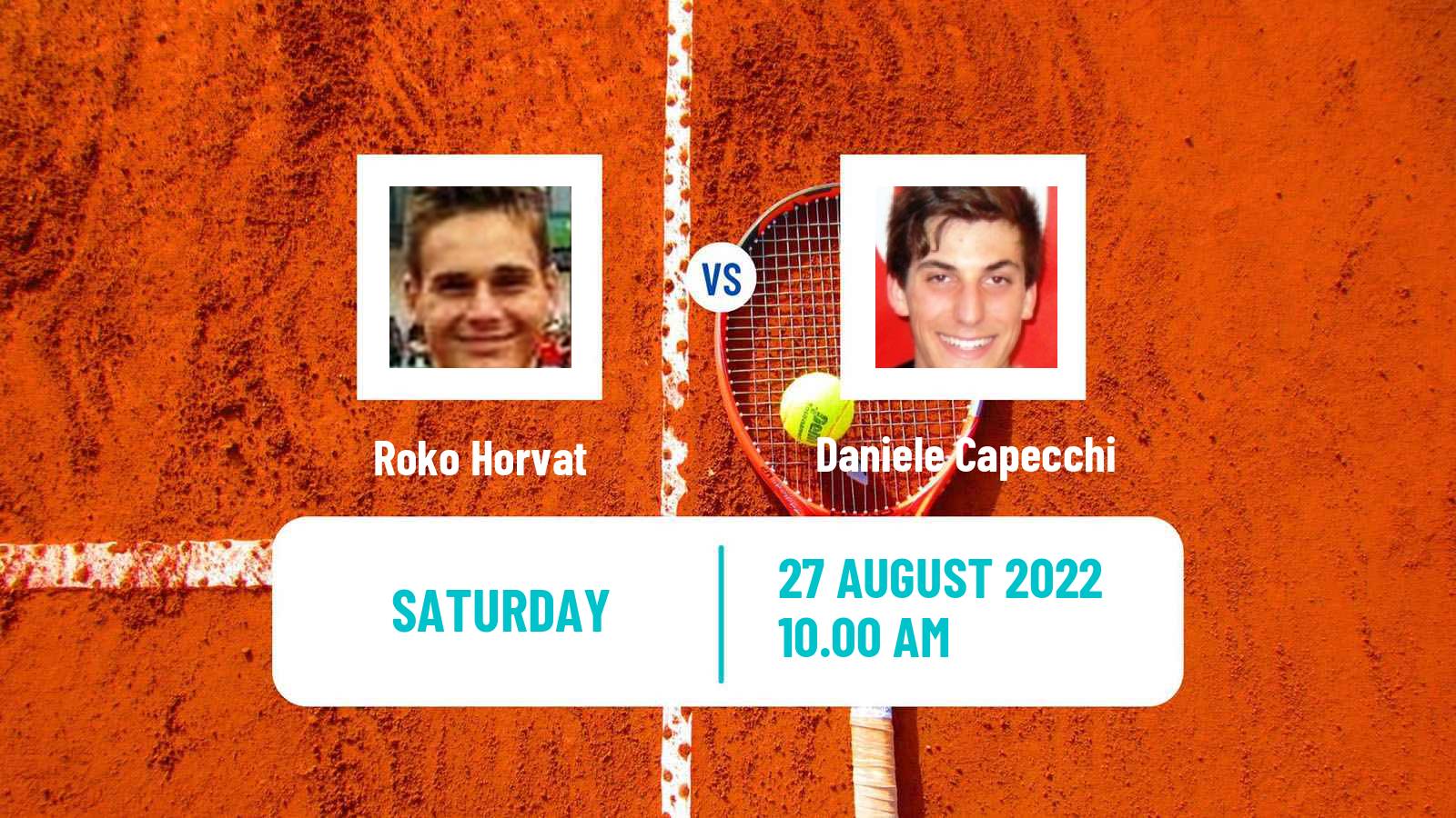 Tennis ITF Tournaments Roko Horvat - Daniele Capecchi