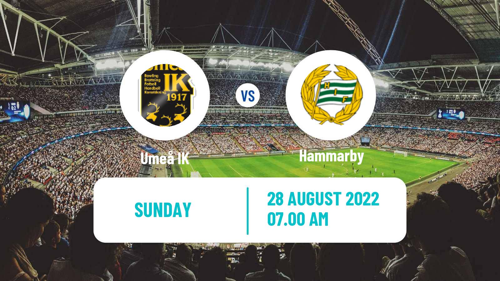 Soccer Swedish Allsvenskan Women Umeå - Hammarby