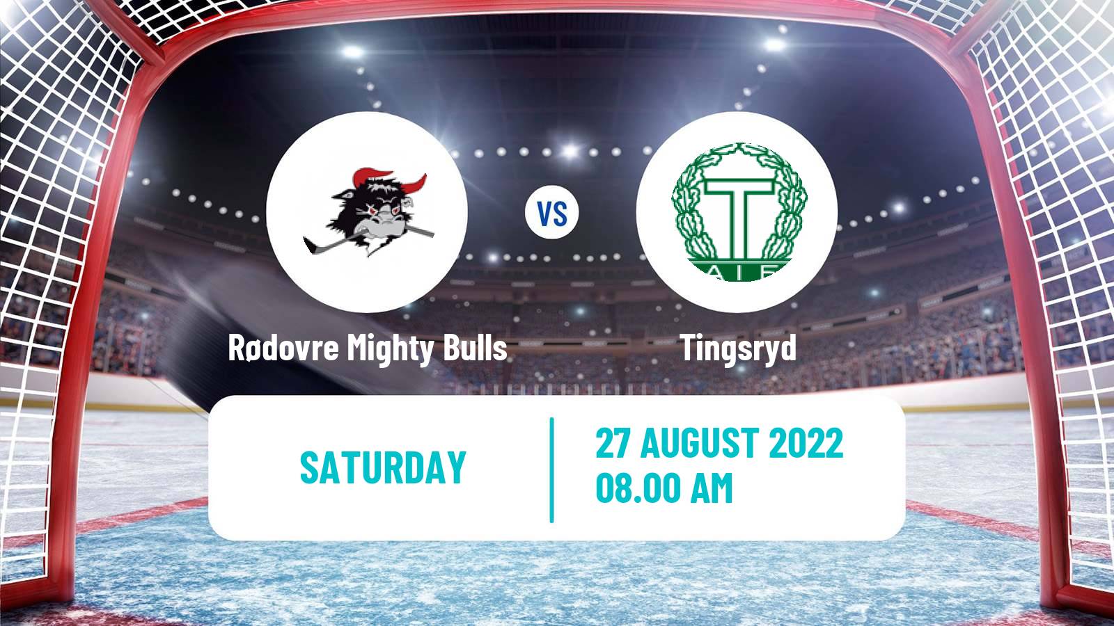 Hockey Club Friendly Ice Hockey Rødovre Mighty Bulls - Tingsryd