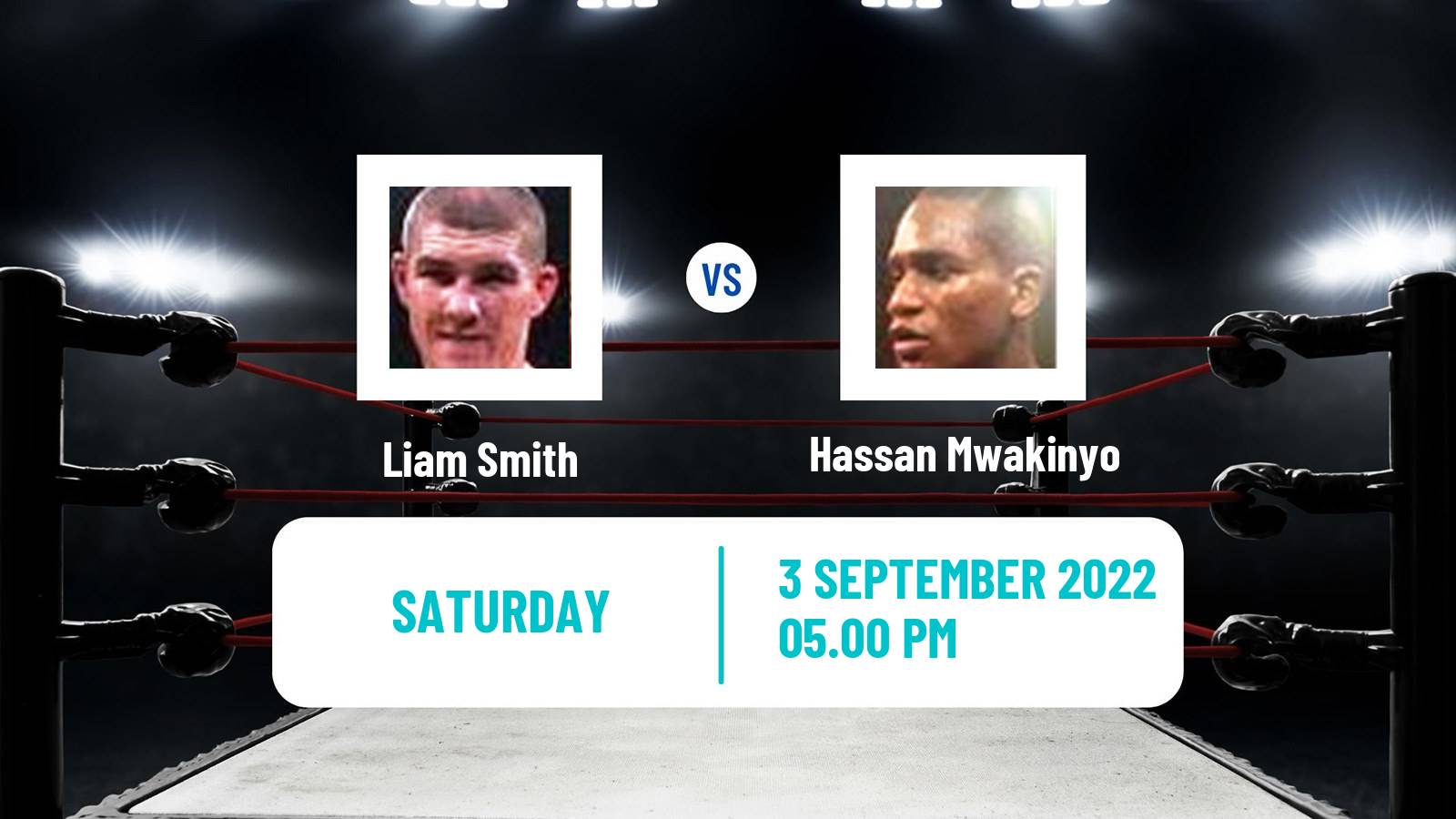 Boxing Boxing Liam Smith - Hassan Mwakinyo