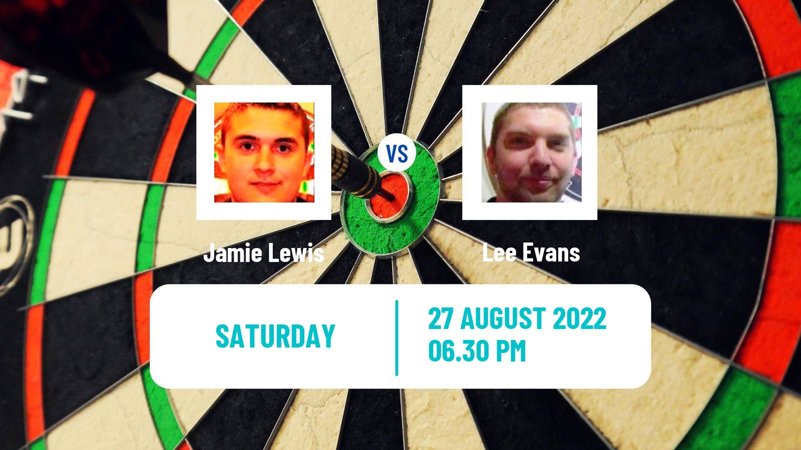 Darts Darts Jamie Lewis - Lee Evans