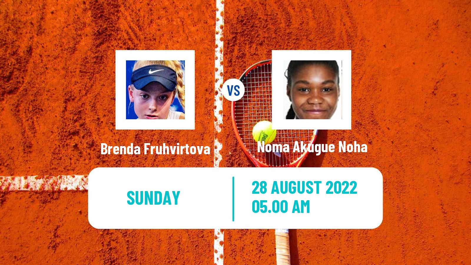 Tennis ITF Tournaments Brenda Fruhvirtova - Noma Akugue Noha