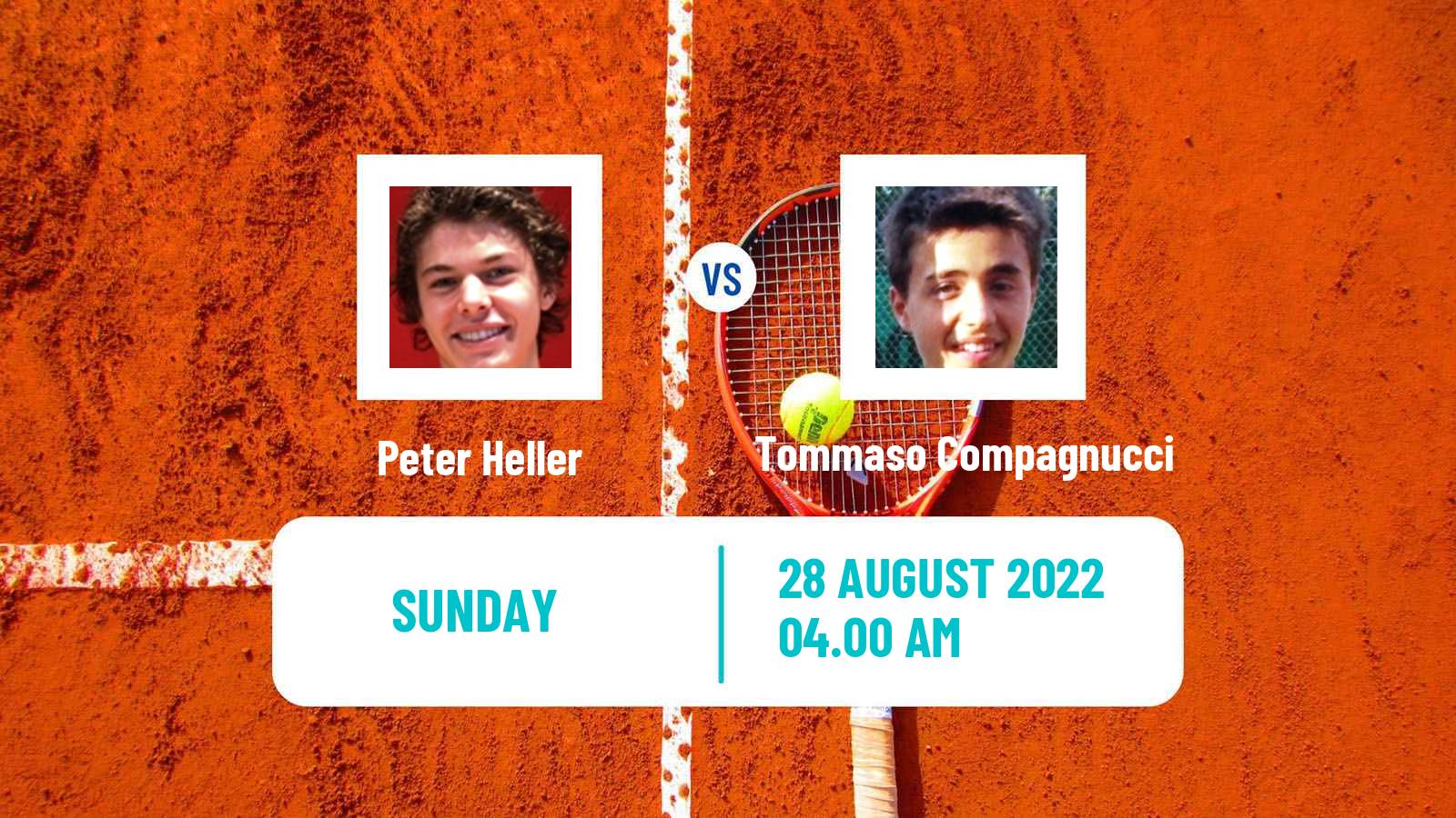 Tennis ITF Tournaments Peter Heller - Tommaso Compagnucci