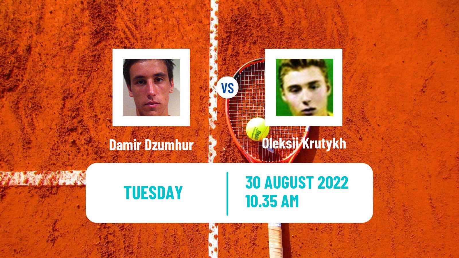 Tennis ATP Challenger Damir Dzumhur - Oleksii Krutykh