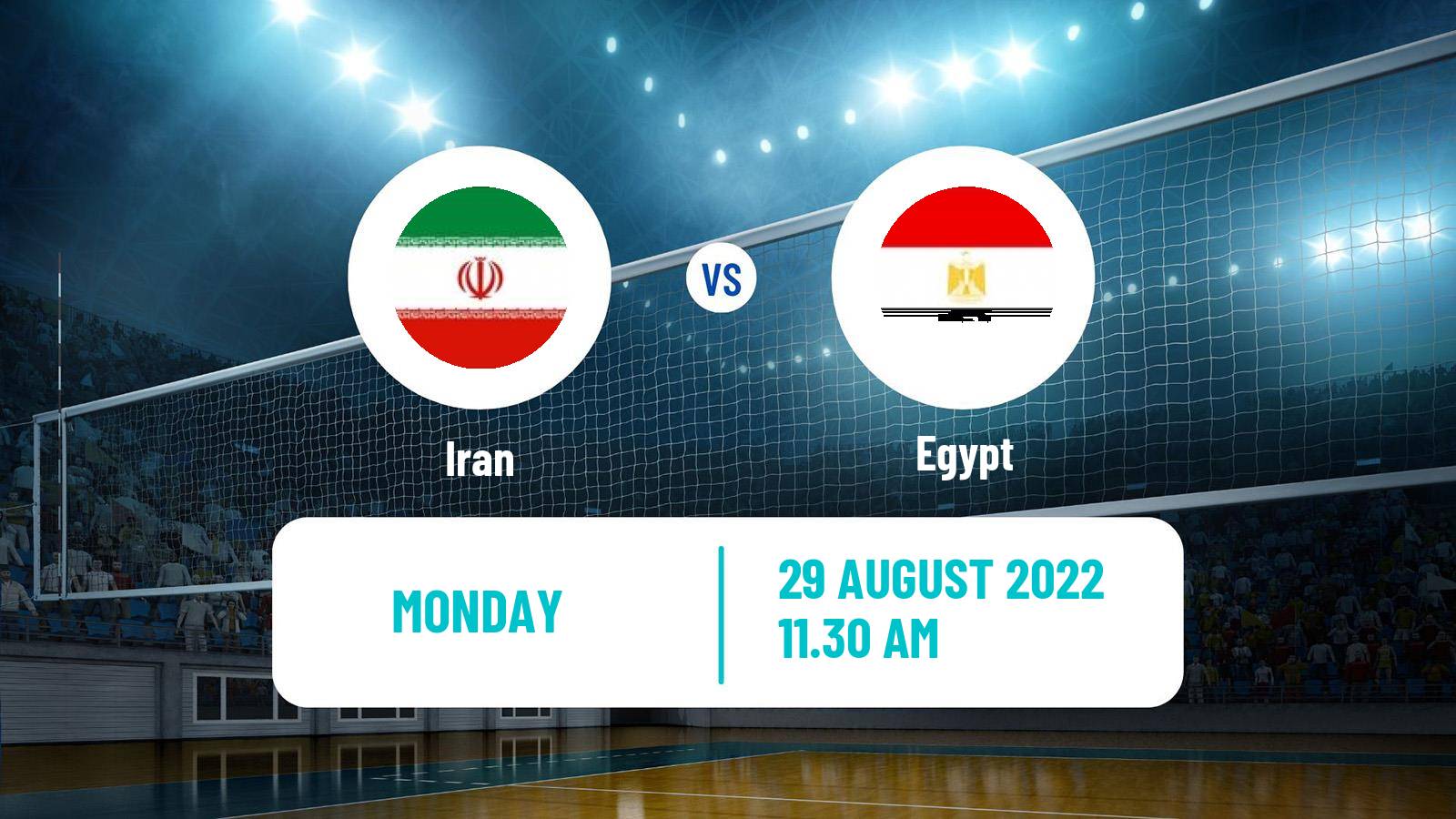 Volleyball World Championship Volleyball Iran - Egypt