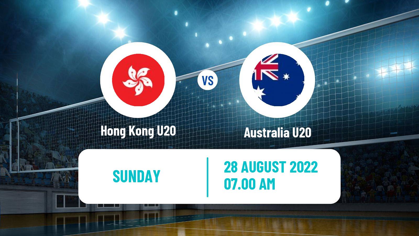Volleyball Asian Championship U20 Volleyball Hong Kong U20 - Australia U20