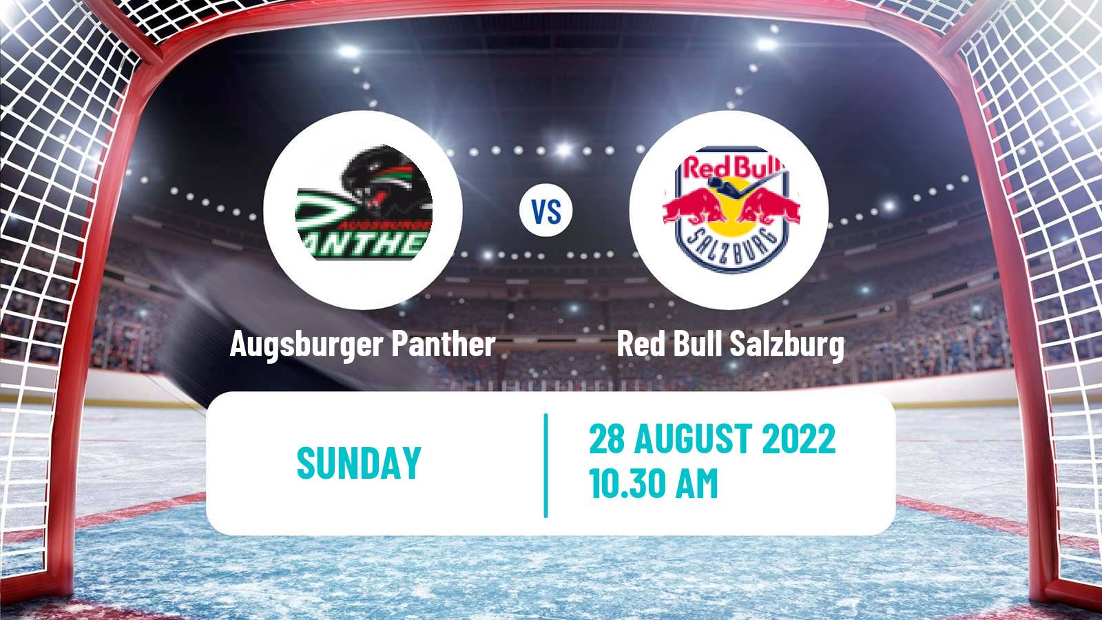 Hockey Club Friendly Ice Hockey Augsburger Panther - Red Bull Salzburg