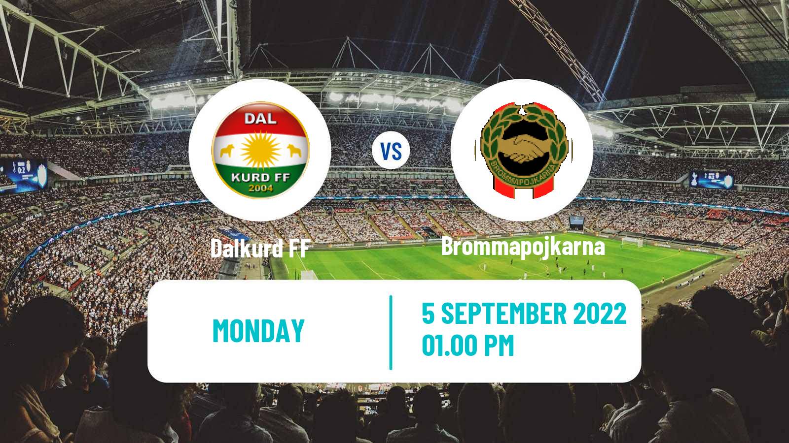 Soccer Swedish Superettan Dalkurd - Brommapojkarna