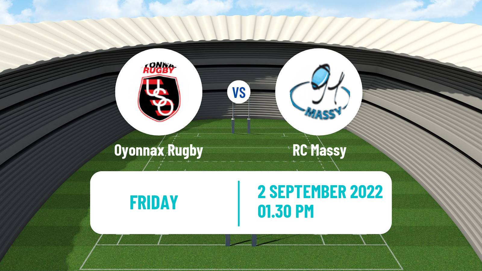 Rugby union French Pro D2 Oyonnax Rugby - Massy