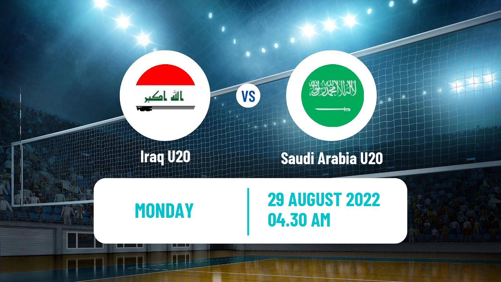 Volleyball Asian Championship U20 Volleyball Iraq U20 - Saudi Arabia U20