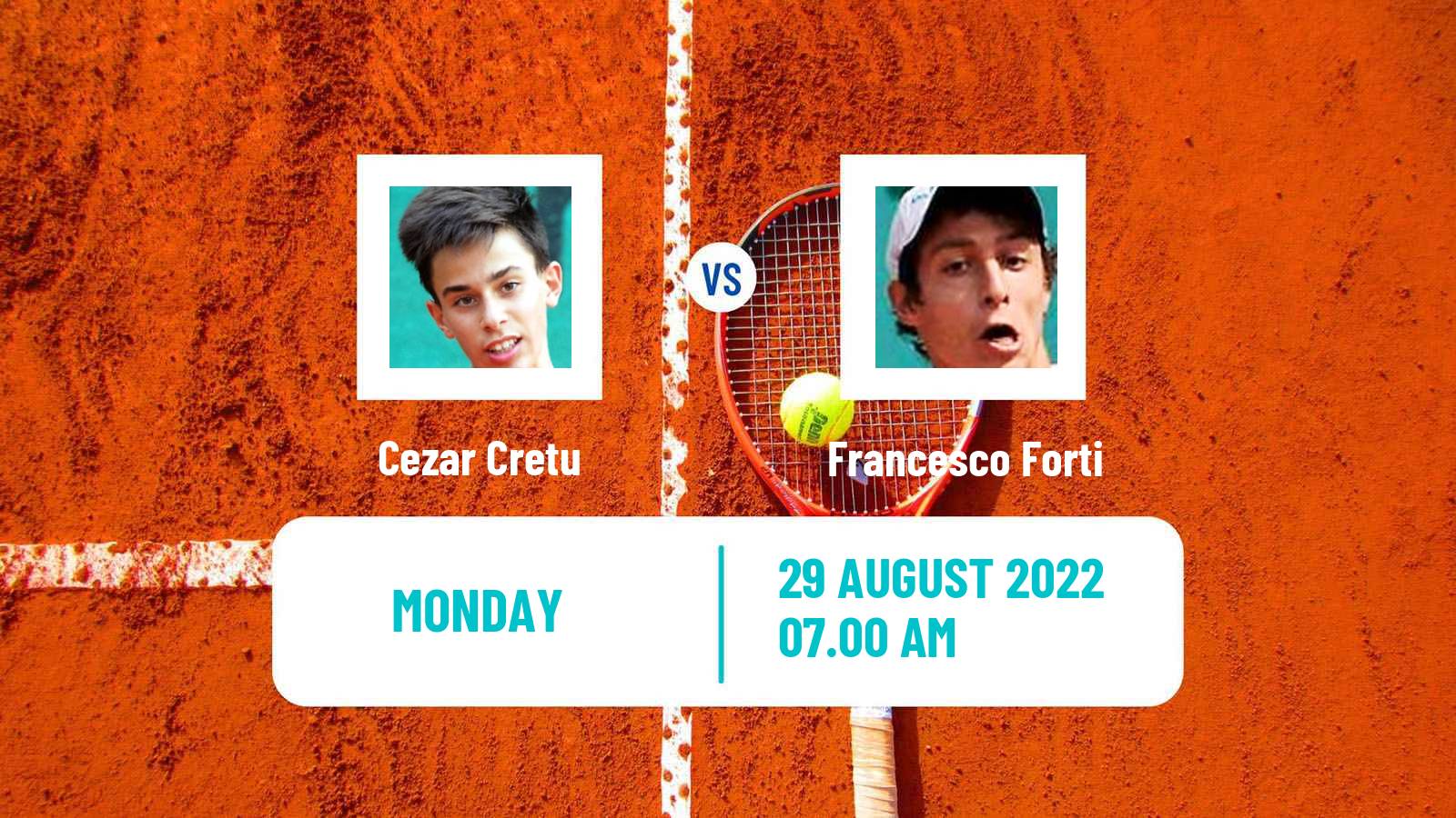 Tennis ATP Challenger Cezar Cretu - Francesco Forti