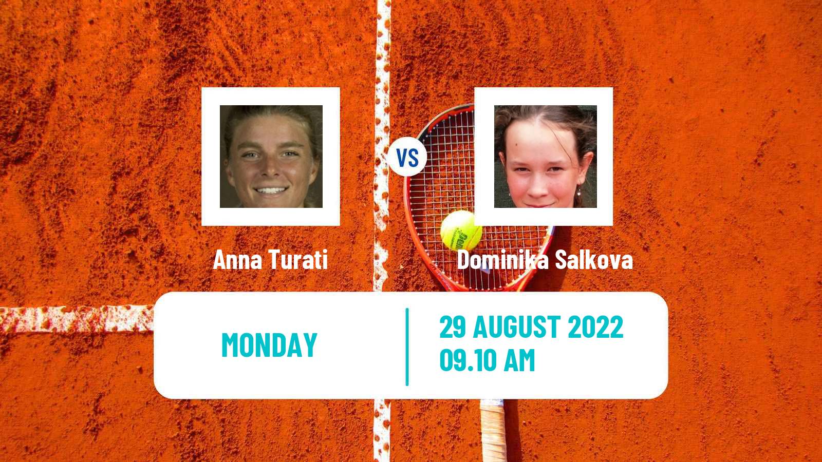 Tennis ITF Tournaments Anna Turati - Dominika Salkova