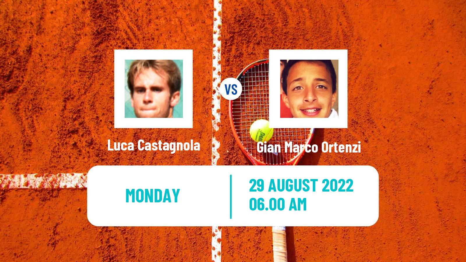 Tennis ITF Tournaments Luca Castagnola - Gian Marco Ortenzi