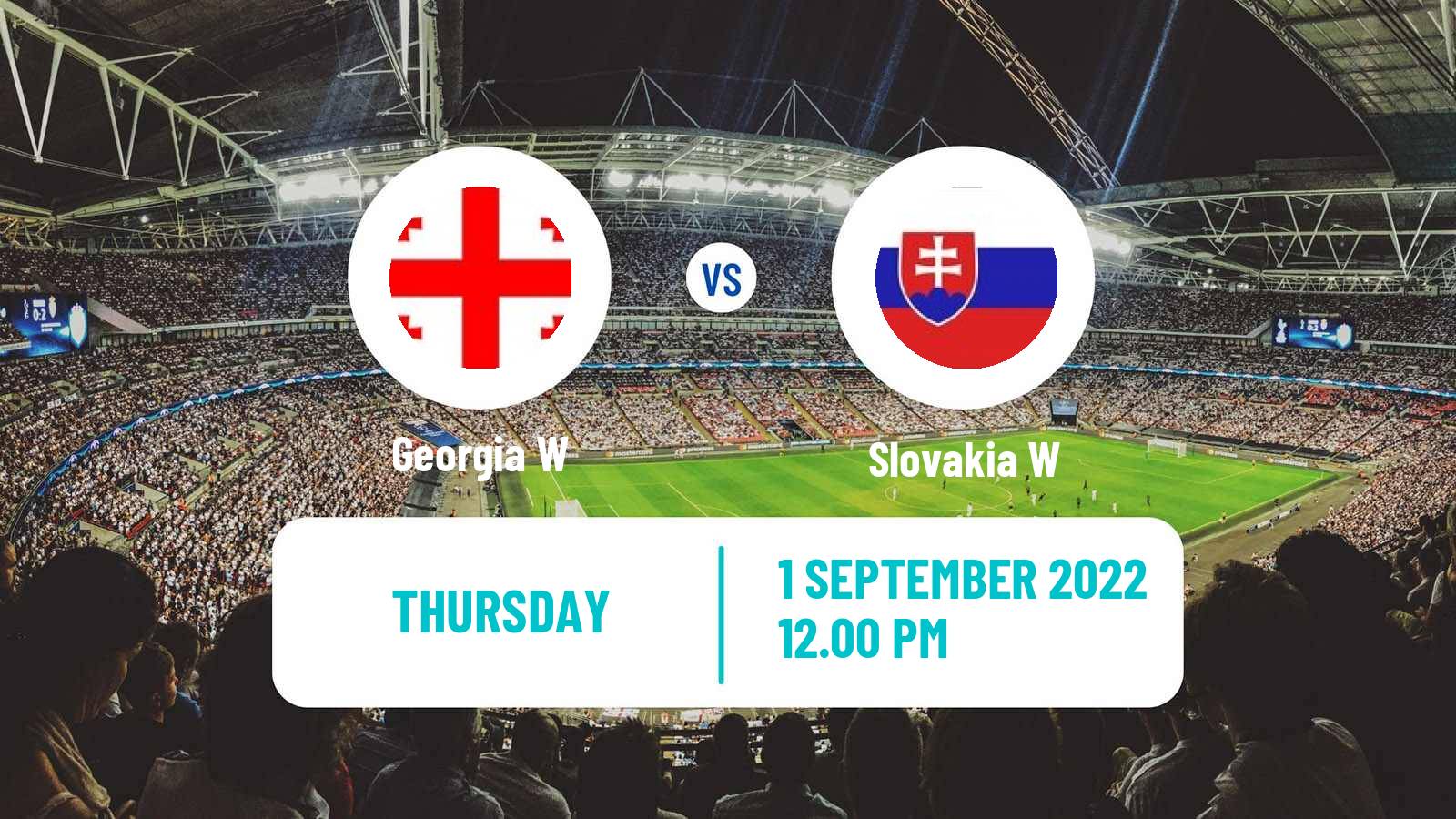 Soccer FIFA World Cup Women Georgia W - Slovakia W