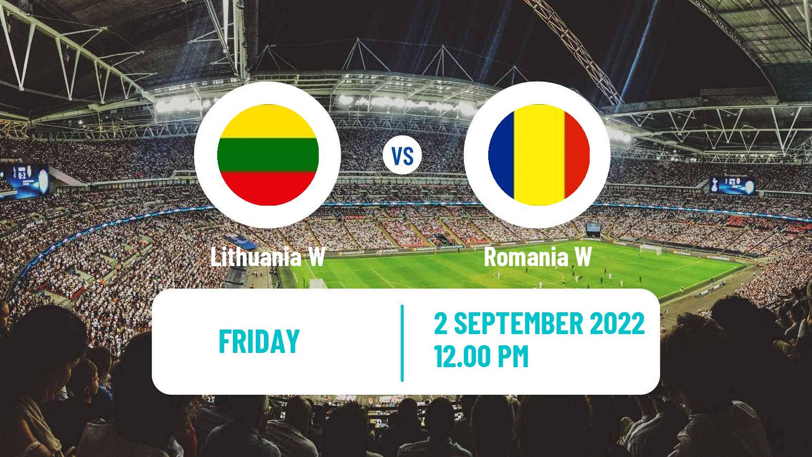 Soccer FIFA World Cup Women Lithuania W - Romania W