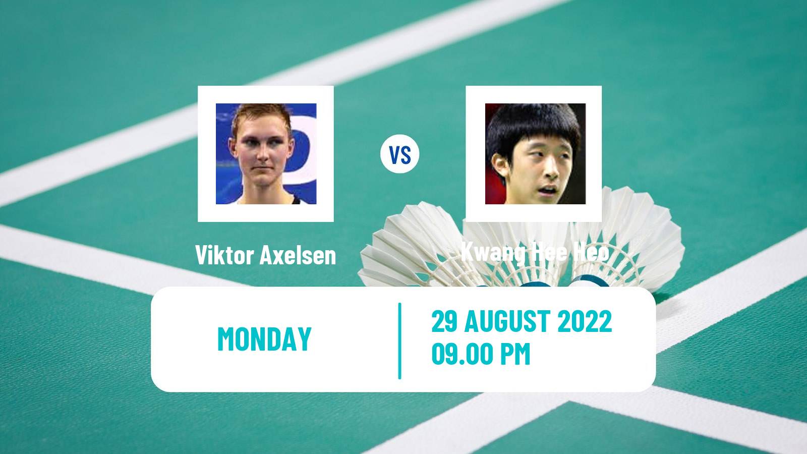 Badminton Badminton Viktor Axelsen - Kwang Hee Heo