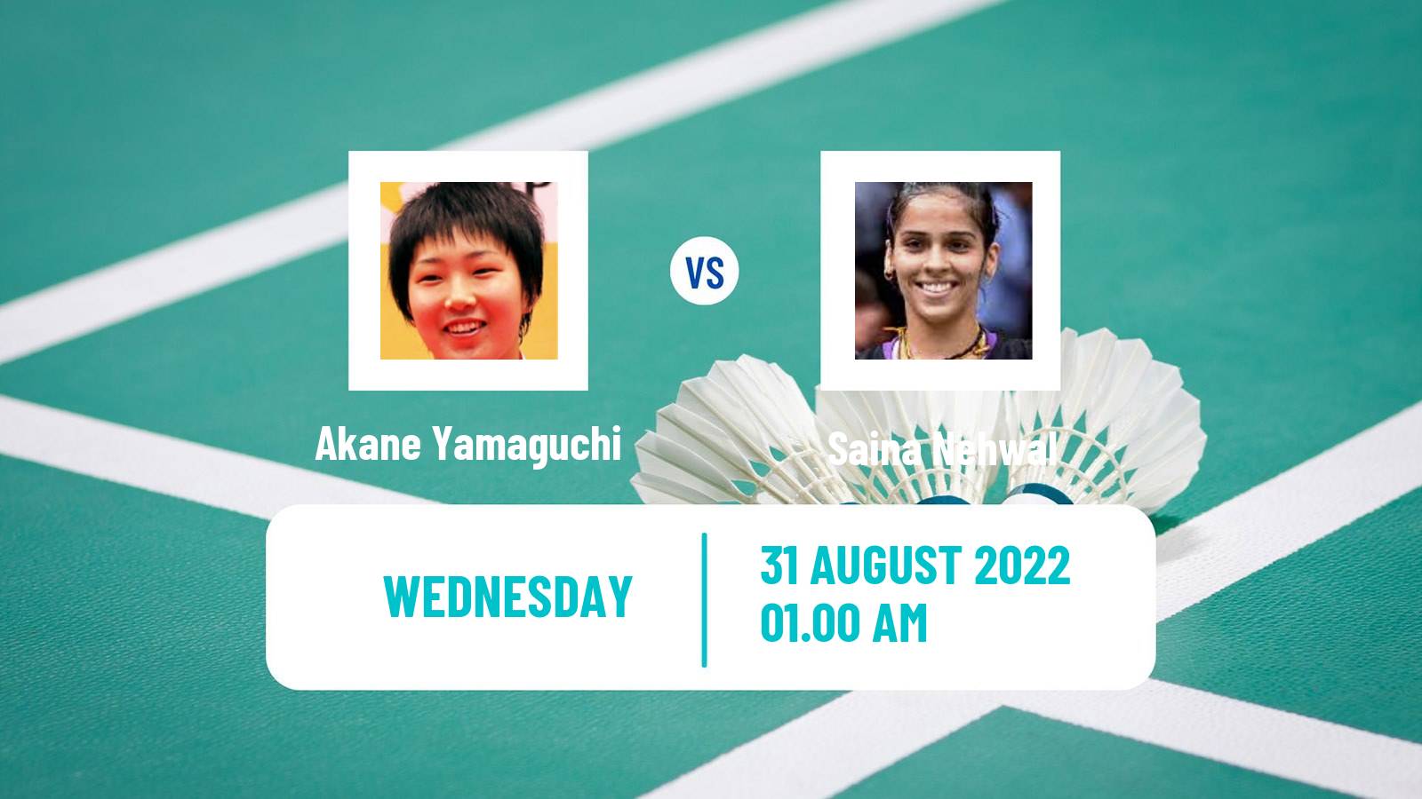 Badminton Badminton Akane Yamaguchi - Saina Nehwal
