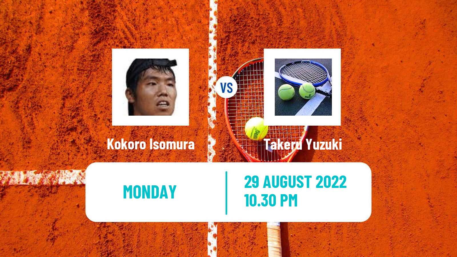 Tennis ITF Tournaments Kokoro Isomura - Takeru Yuzuki