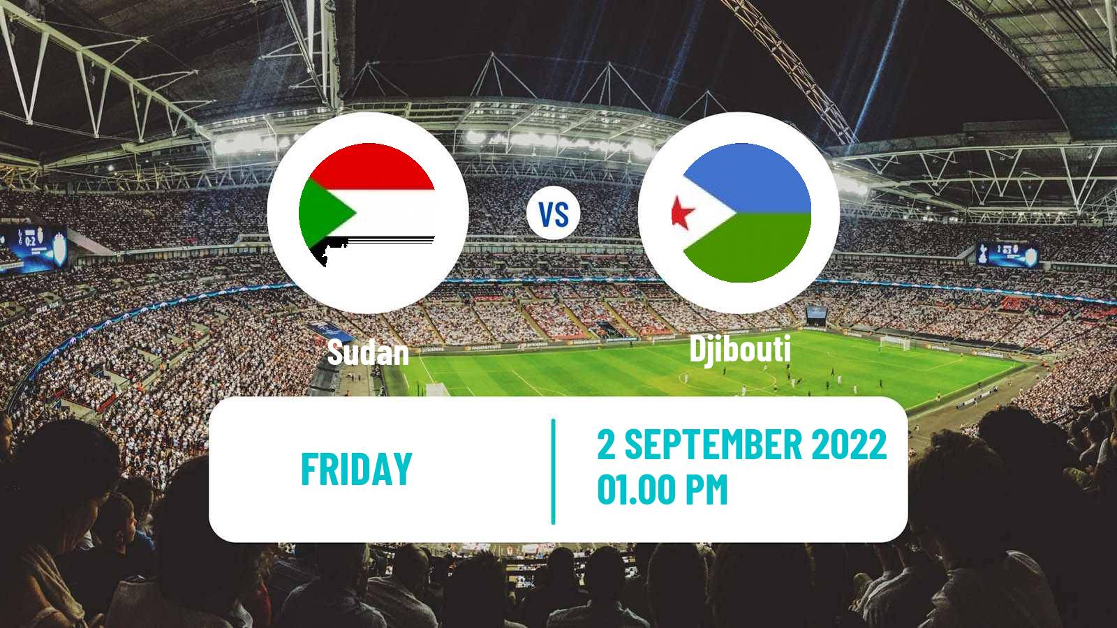 Soccer African Nations Championship Sudan - Djibouti