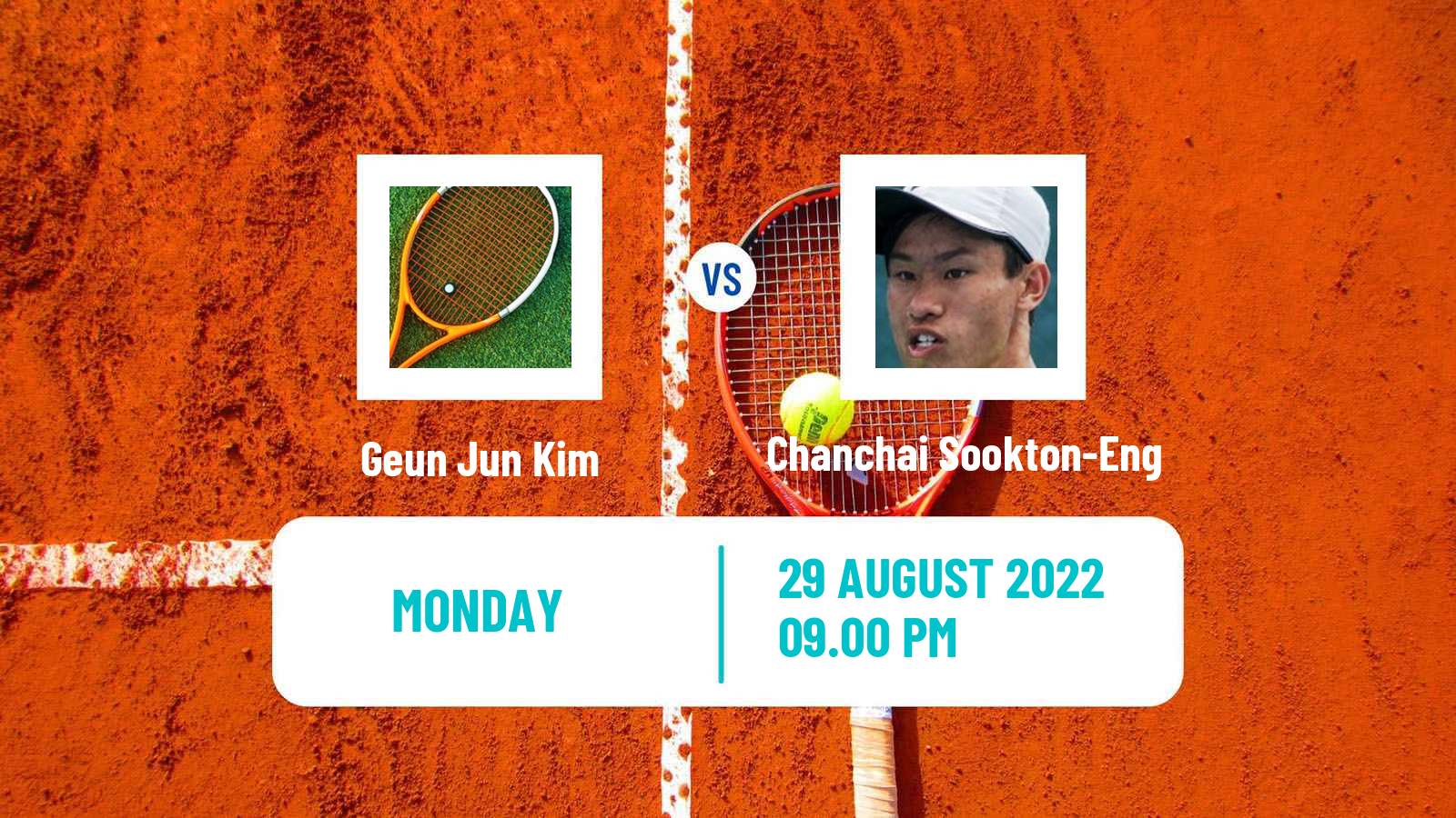 Tennis ITF Tournaments Geun Jun Kim - Chanchai Sookton-Eng