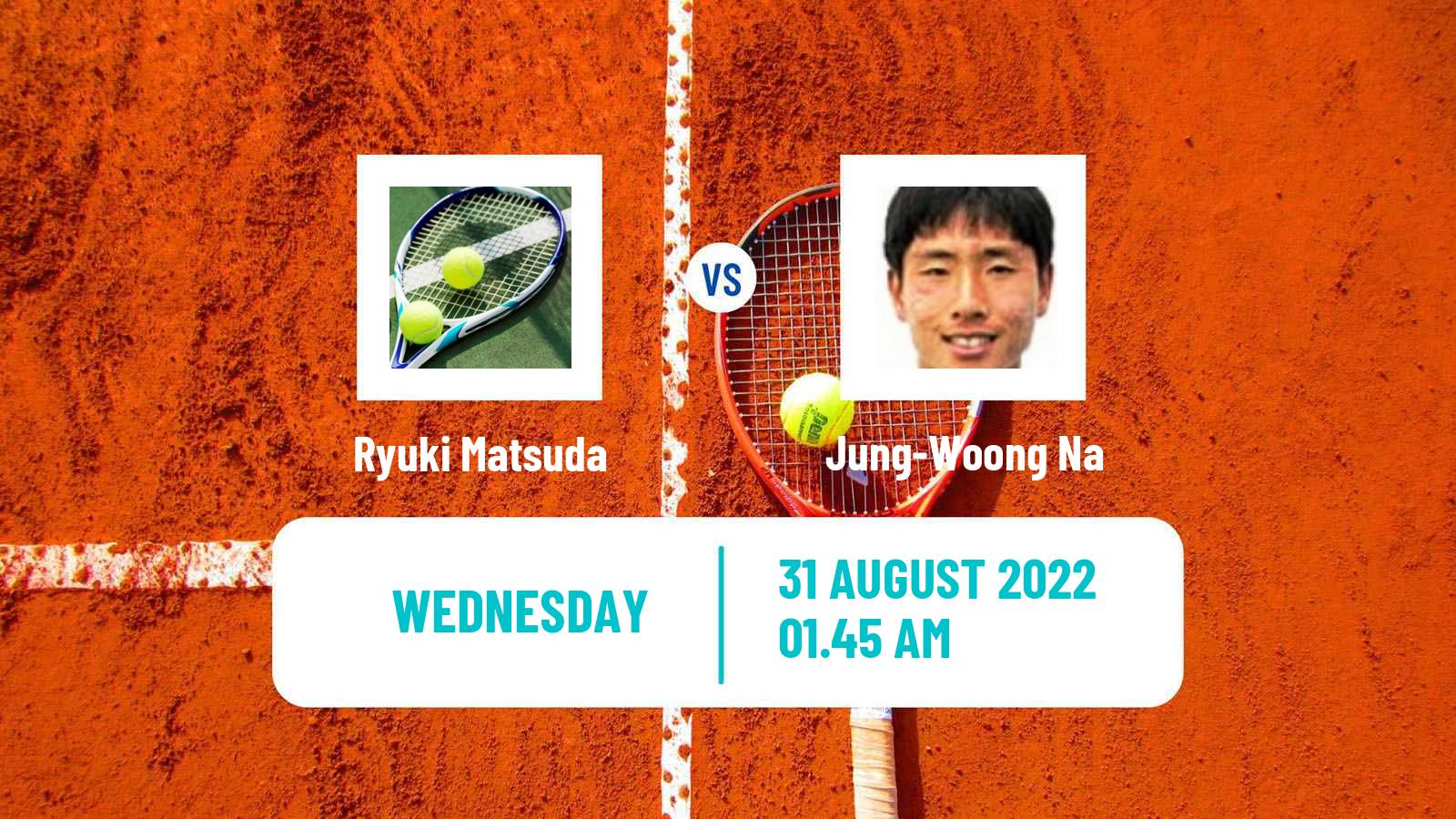 Tennis ITF Tournaments Ryuki Matsuda - Jung-Woong Na