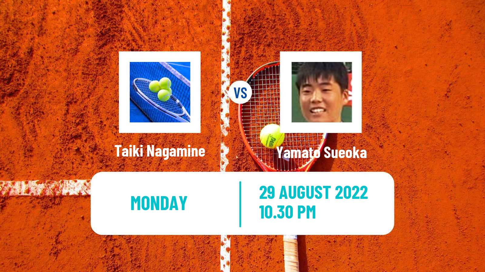 Tennis ITF Tournaments Taiki Nagamine - Yamato Sueoka