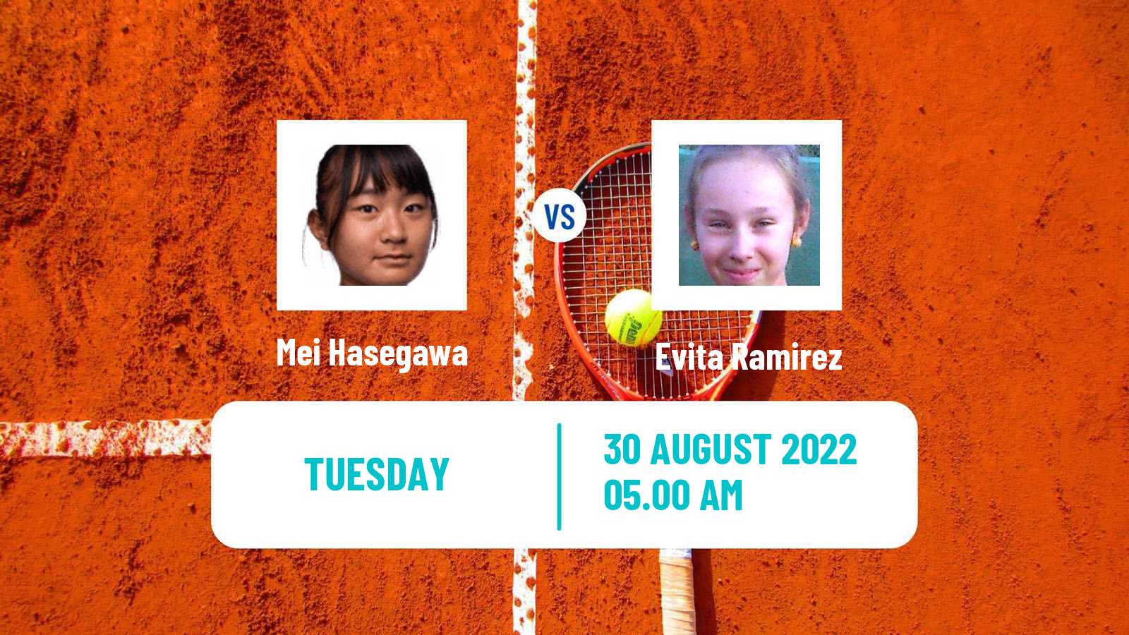 Tennis ITF Tournaments Mei Hasegawa - Evita Ramirez