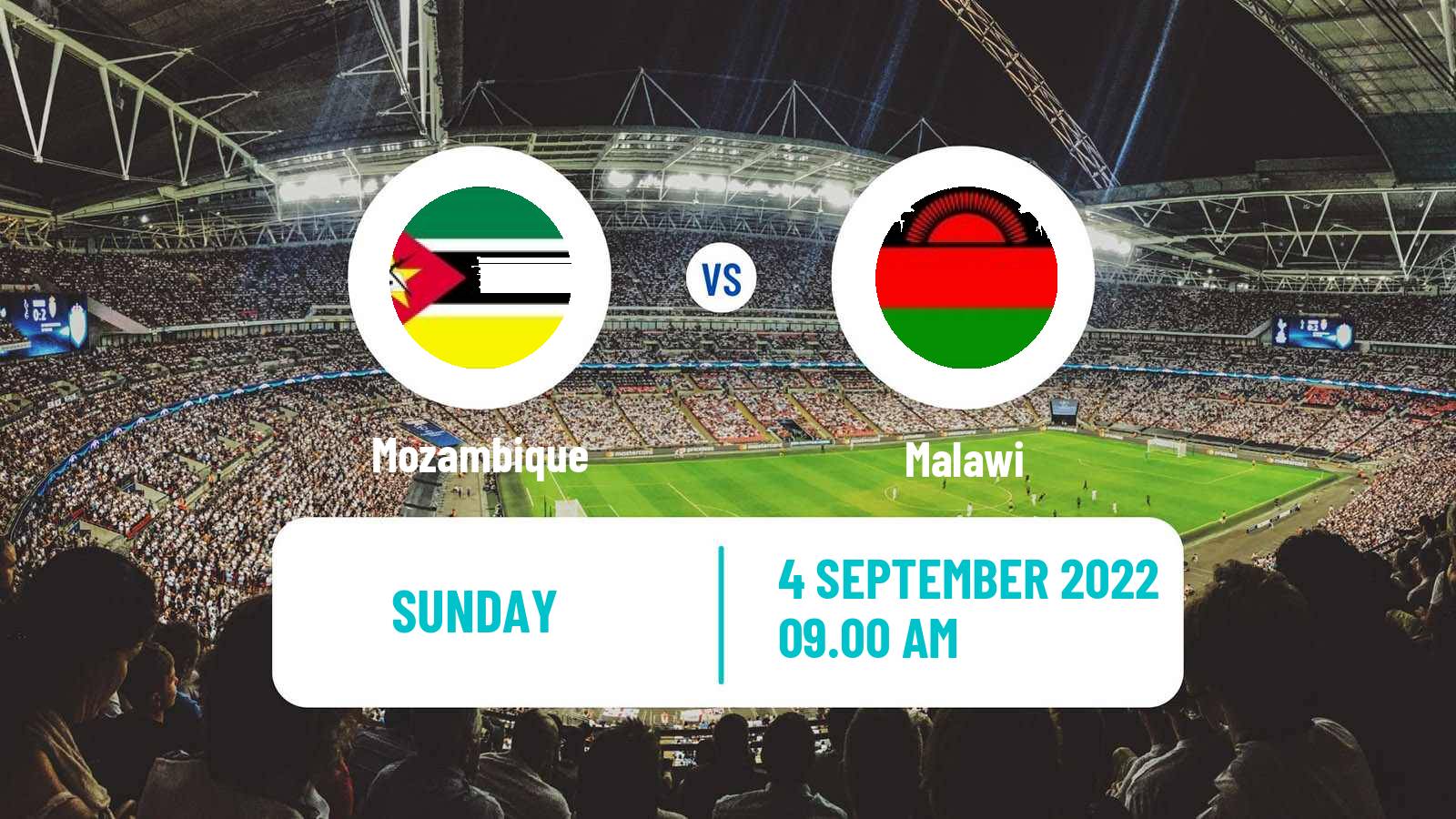 Soccer African Nations Championship Mozambique - Malawi