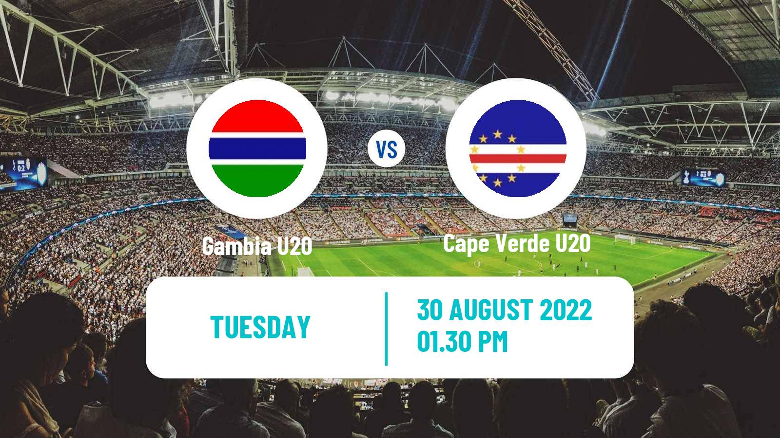 Soccer Friendly Gambia U20 - Cape Verde U20