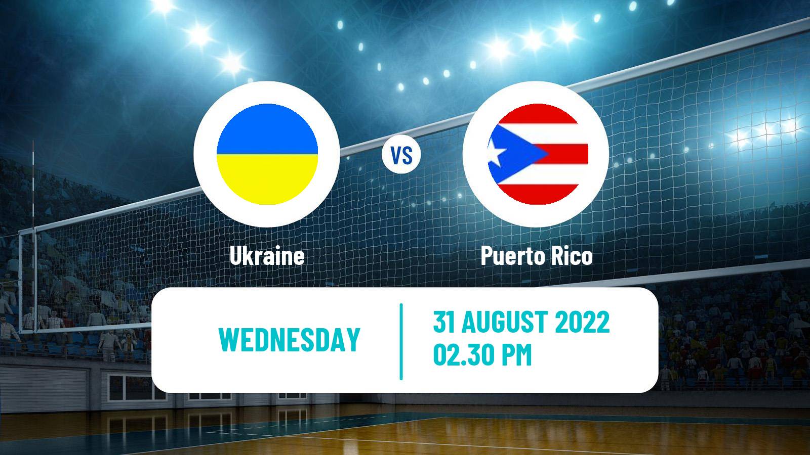 Volleyball World Championship Volleyball Ukraine - Puerto Rico