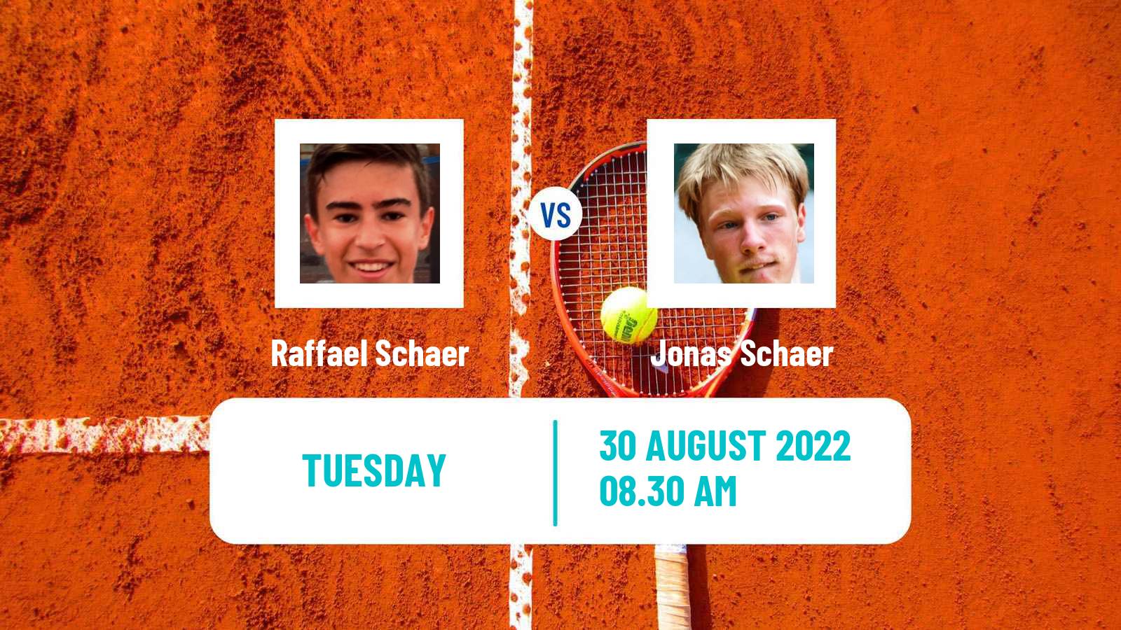 Tennis ITF Tournaments Raffael Schaer - Jonas Schaer