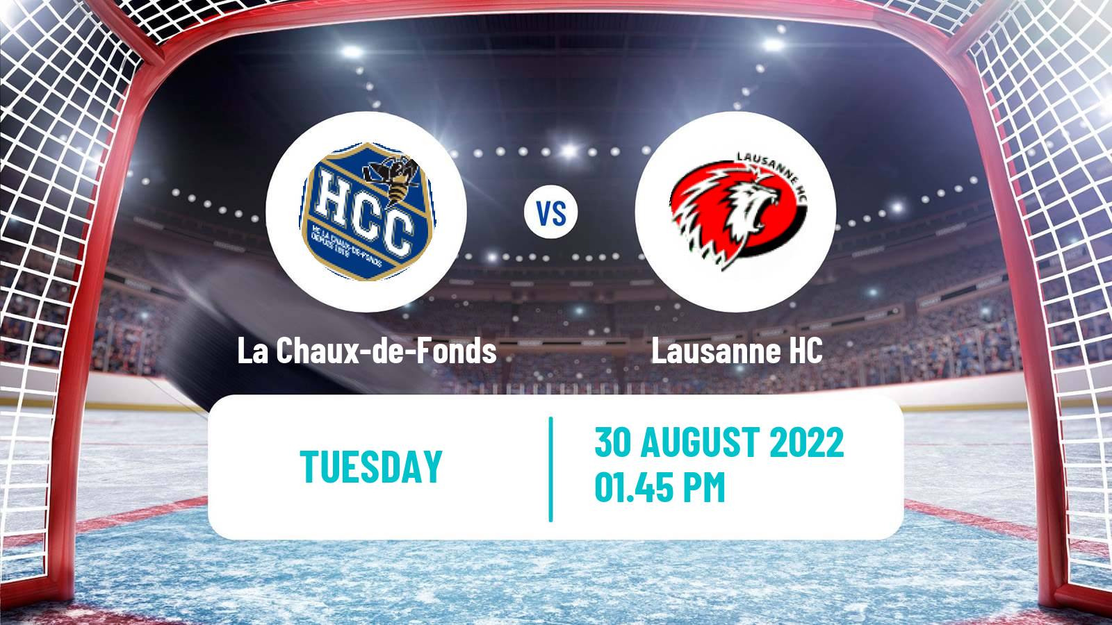 Hockey Club Friendly Ice Hockey La Chaux-de-Fonds - Lausanne HC