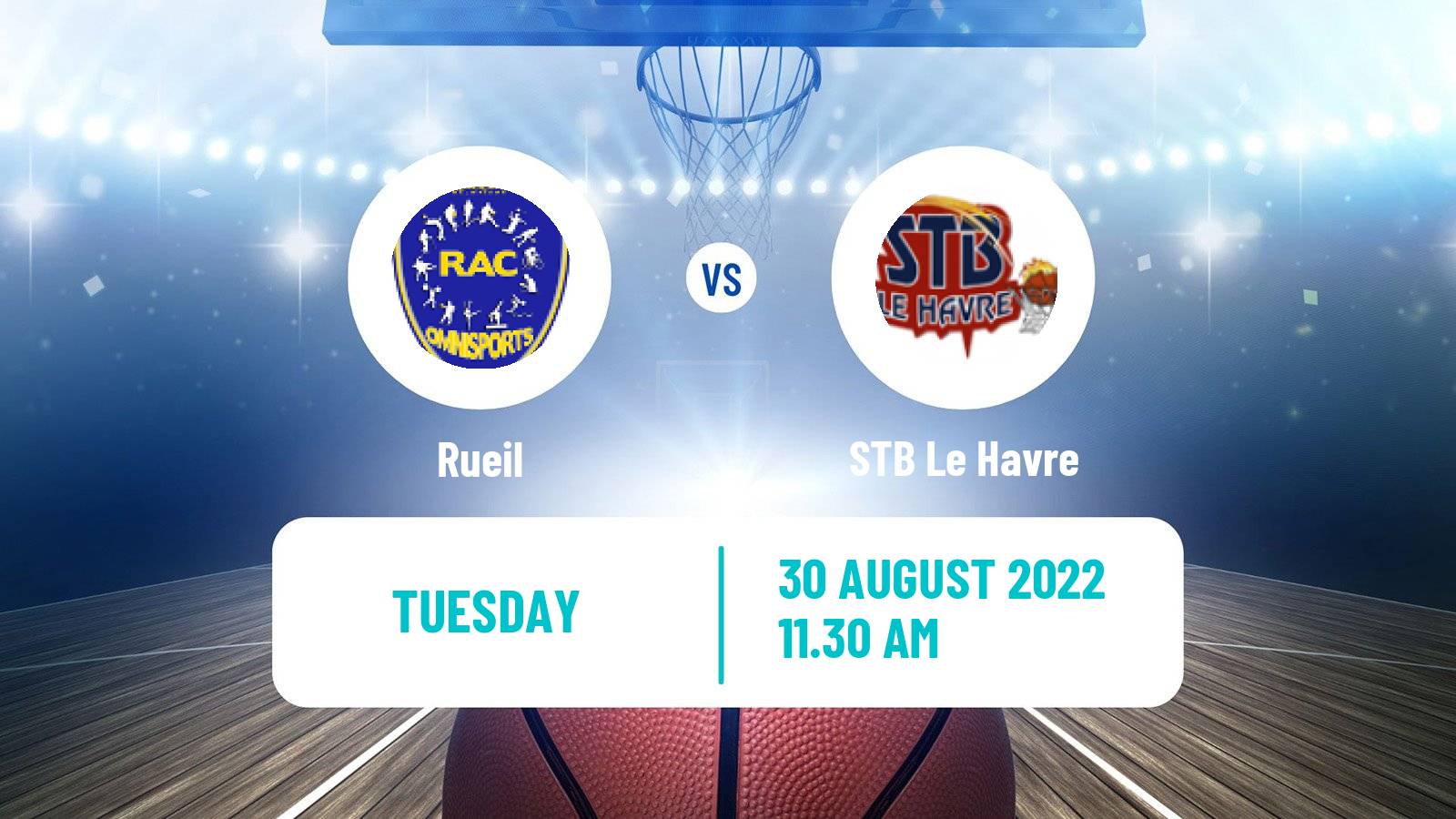 Basketball Club Friendly Basketball Rueil - STB Le Havre