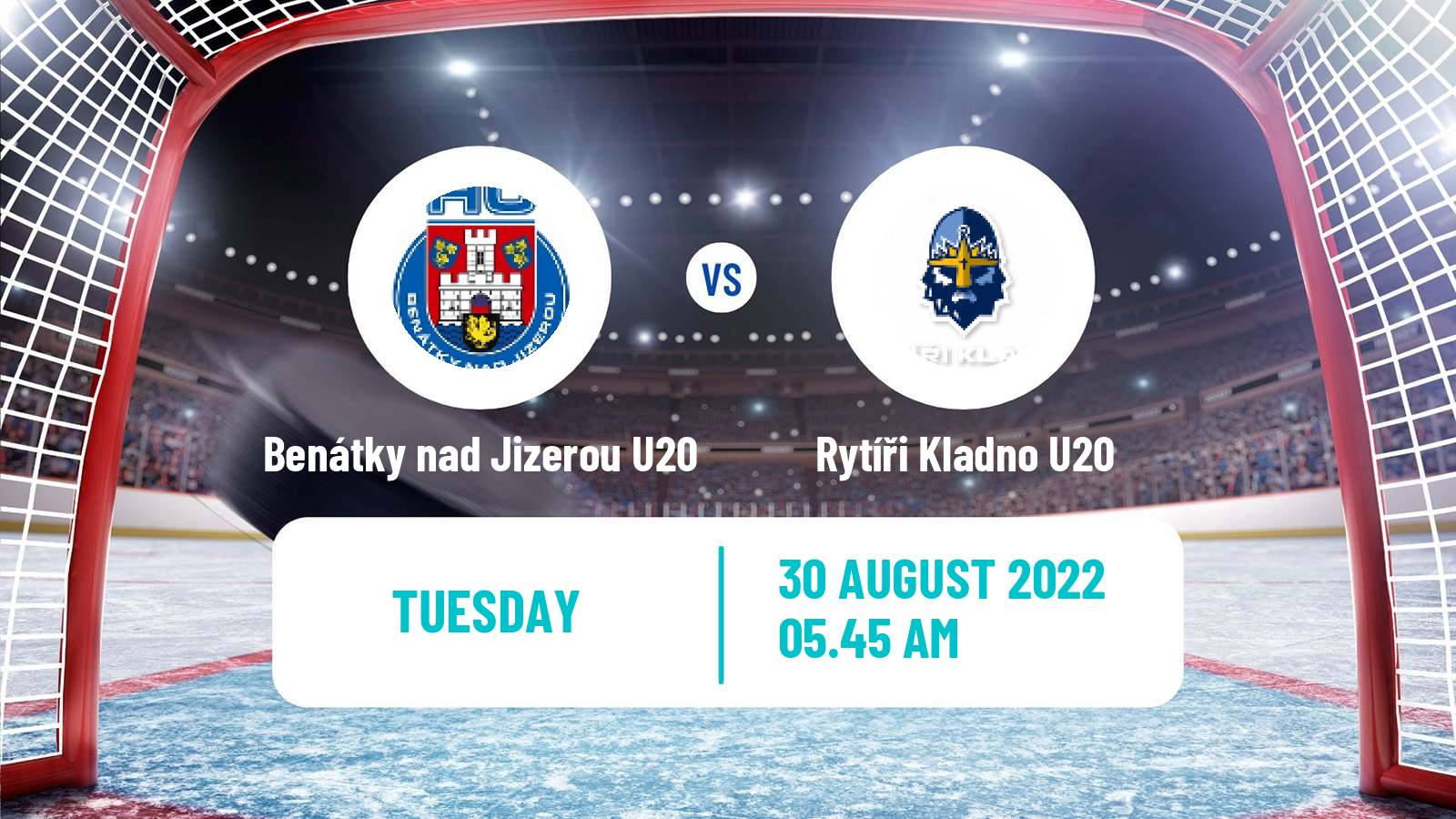 Hockey Club Friendly Ice Hockey Benátky nad Jizerou U20 - Rytíři Kladno U20