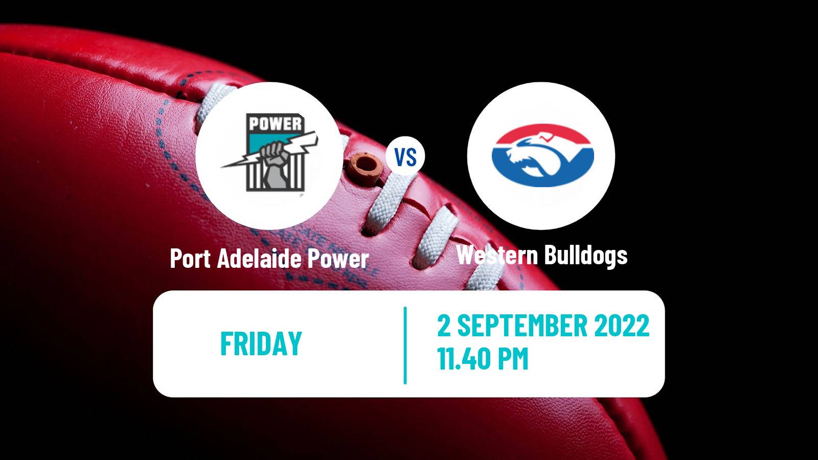 Aussie rules AFL Women Port Adelaide Power - Western Bulldogs