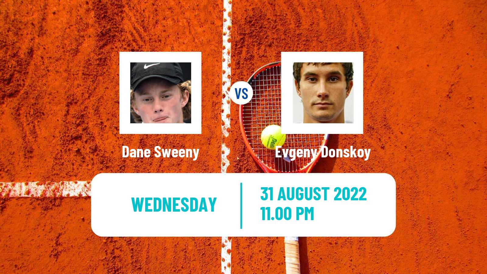 Tennis ATP Challenger Dane Sweeny - Evgeny Donskoy